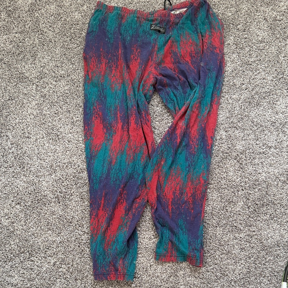 Colorful Abstract Pattern Beach Pants - Picture 2 of 2